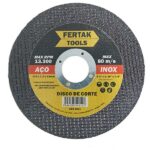 disco de corte para ferro inox tools fertak 4.1 2 115x1.0x22mm