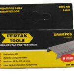 grampo para grampeador fertak 6mm