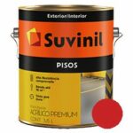 suvinil acr�lico piso fosco 3.6lt vermelho