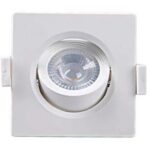 spot taschibra embutir mr16 quad. alltop led 5w 3000k