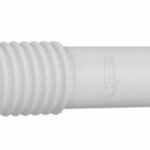 tubo de ligacao ajustavel para vaso com spud 240mm branco censi 7290