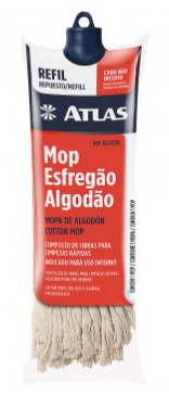 refil mop esfregao algodao p. limpeza s. cabo atlas at2023r
