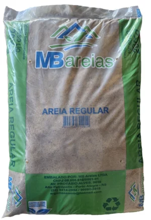 Areia Grossa Saco 20kg Mb