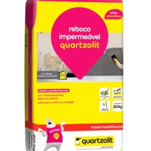 Reboco Impermeavel Sc 20kg Quartzolit